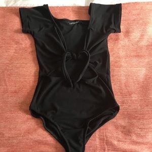 Cut out body suit